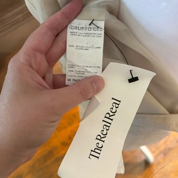 Giorgio Armani Le Collezioni Linen Dress - Picture 6 of 7